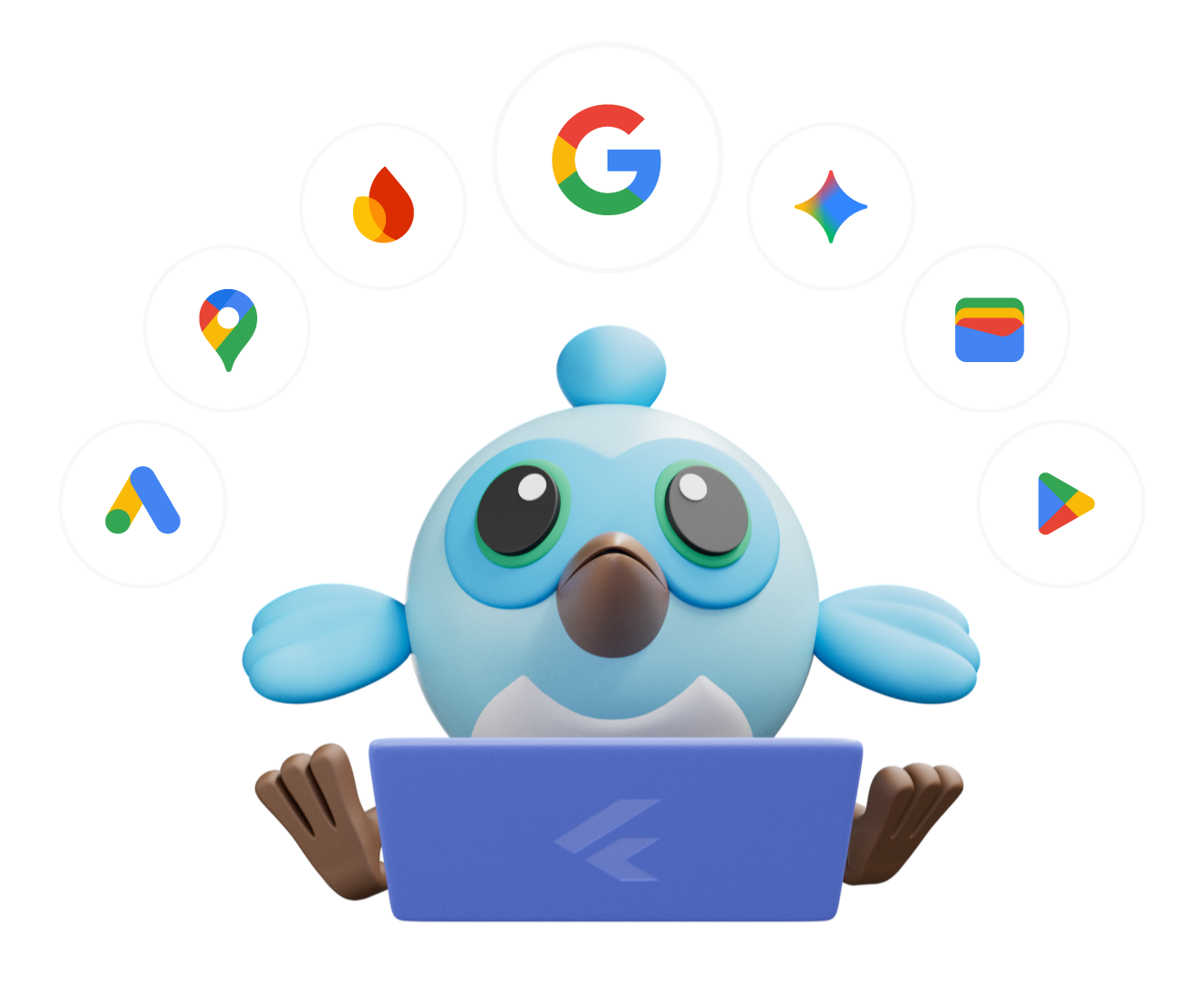Dash de integraciones de Google